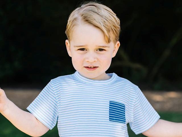 Prince George celebrates his third birthday